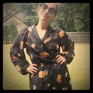 70s Polyester house dress